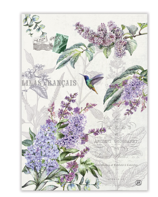 Michel Design Works Kitchen Towel - French Lilacs