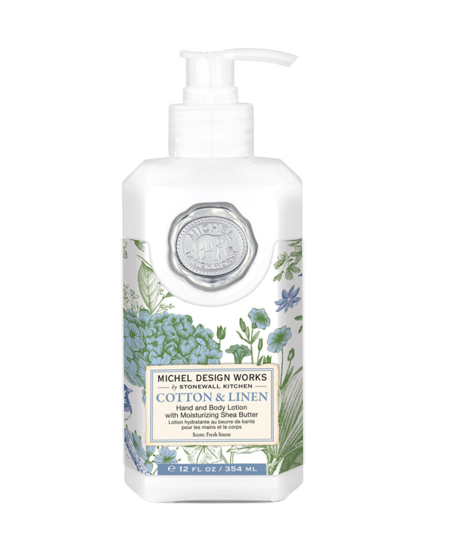 Michel Design Works Hand & Body Lotion - Cotton & Linen