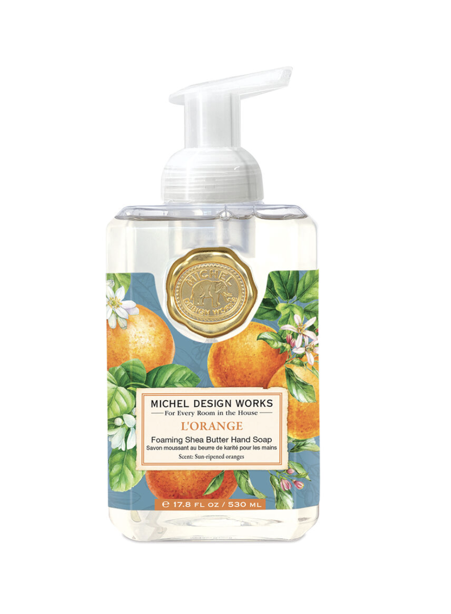 Michel Design Works Foaming Hand Soap - L'Orange - Britannia Kitchen & Home