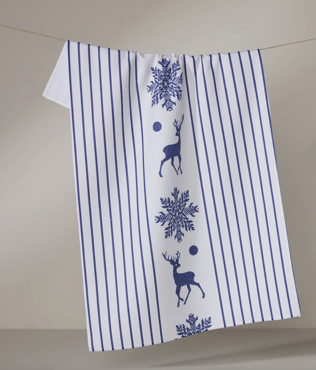 Geometry Kitchen Towel - Nordic Stag