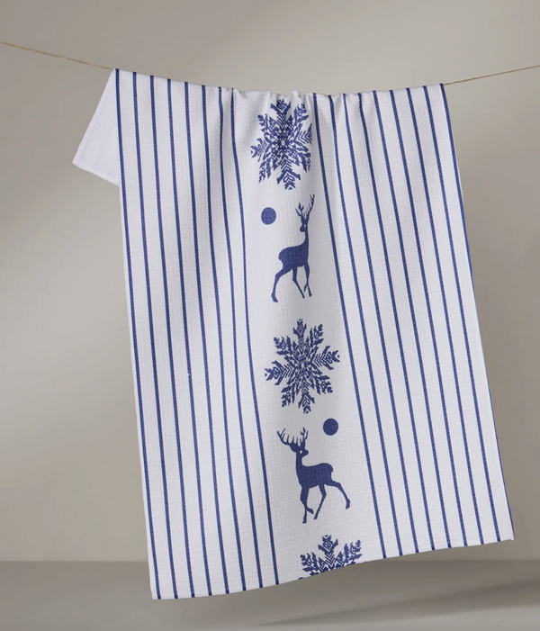 Geometry Kitchen Towel - Nordic Stag