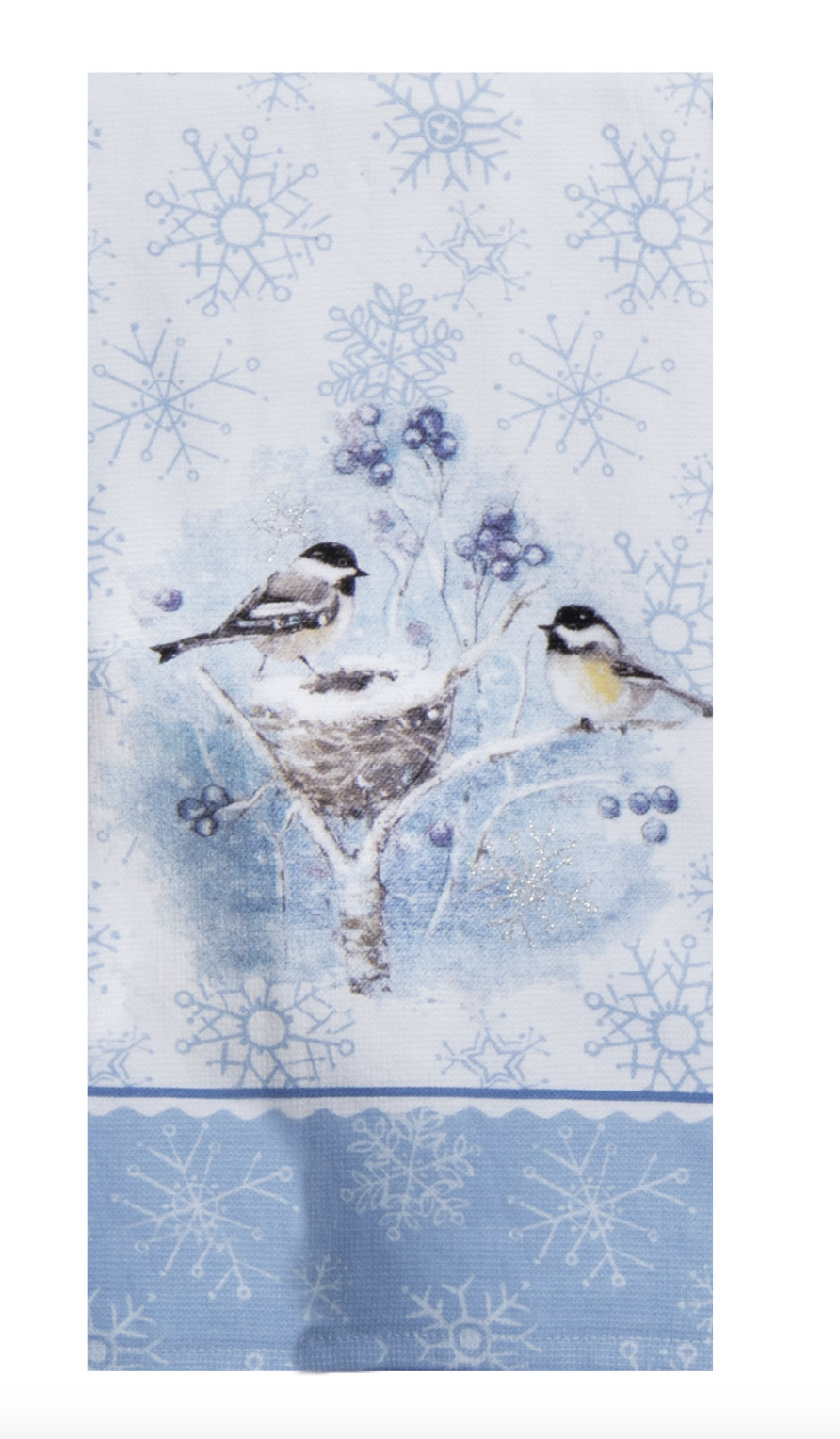Chickadees Dual Purpose Kitchen Towel