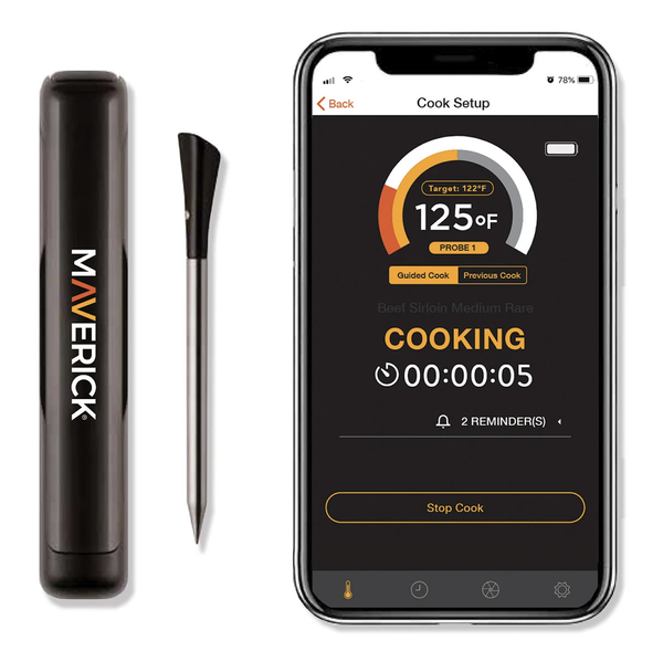 Maverick Stake Truly Wireless Intelligent Food Thermometer - Extended Range
