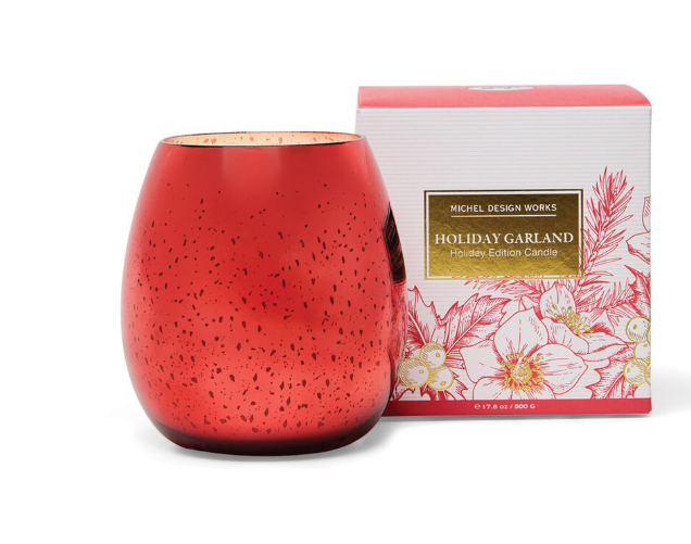 Michel Design Works Holiday Edition Candle - Holiday Garland