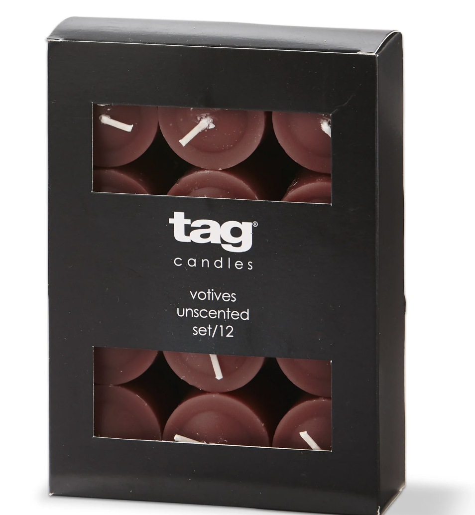 Tag Colour Studio Votive Set/12 - Cranberry