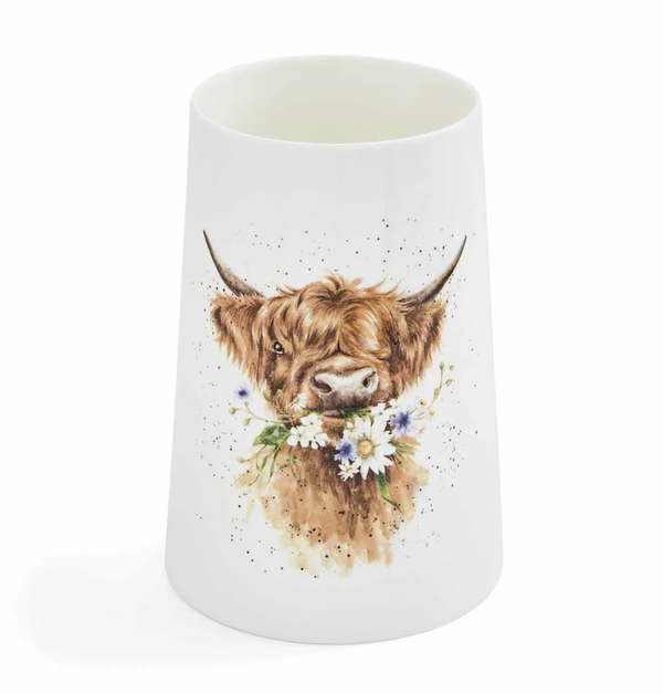 Wrendale 8" Vase - Daisy Coo
