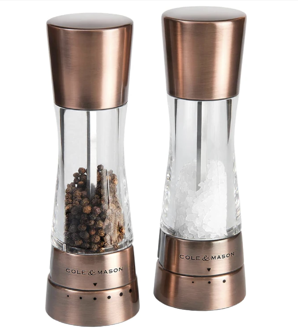 Cole & Mason Derwent Copper S&P Mill Set