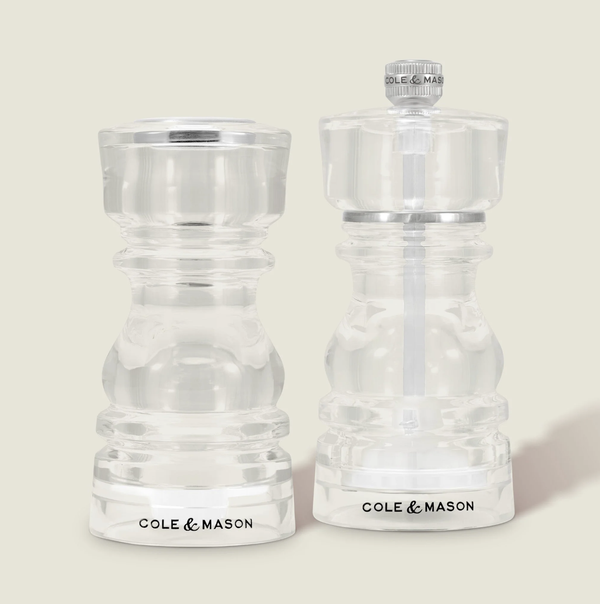 Cole & Mason London Shaker & Mill Set - Acrylic