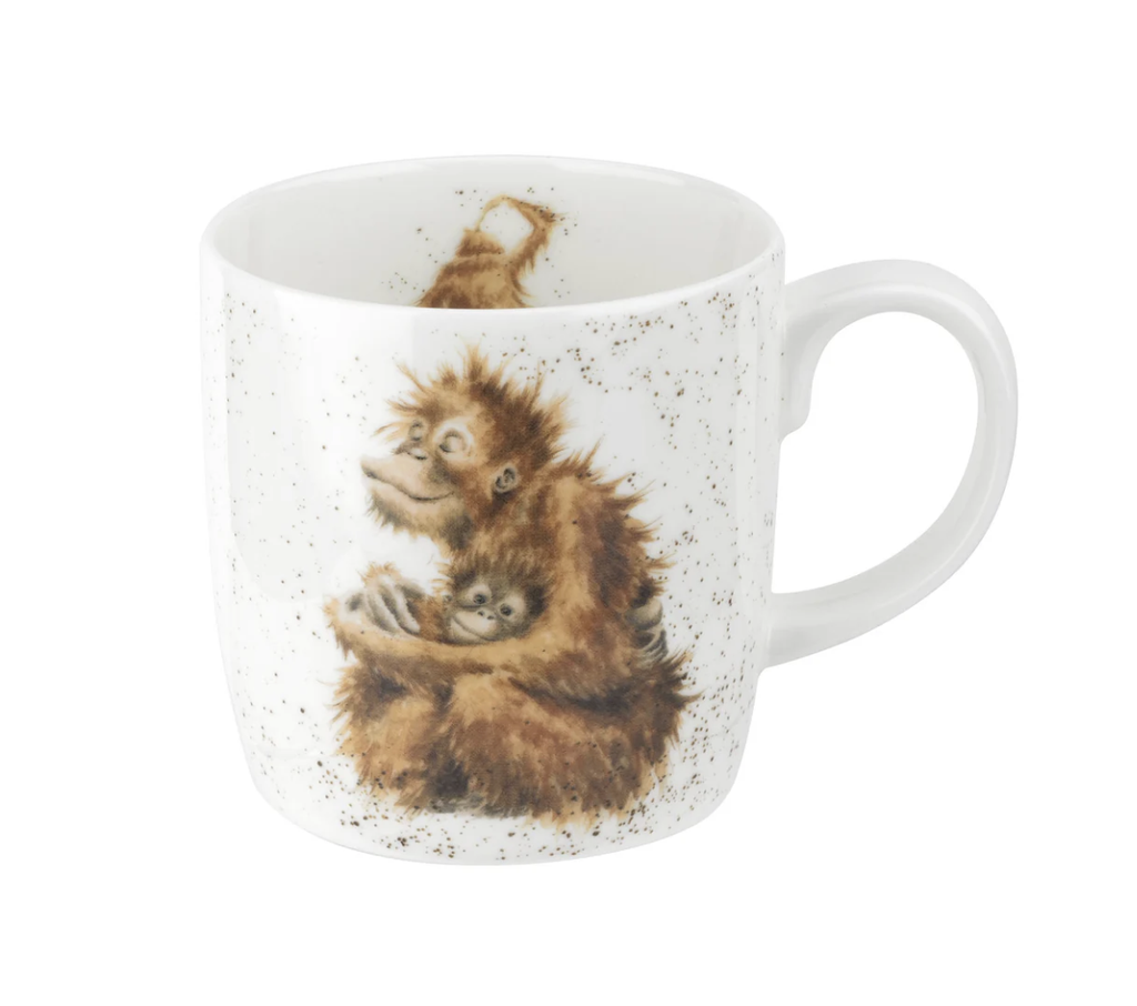 Wrendale Mug 14oz - Orangutangle