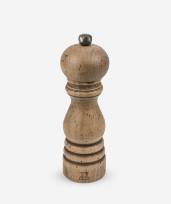 Peugeot Paris Matte Antique Beechwood Salt Mill - 7"