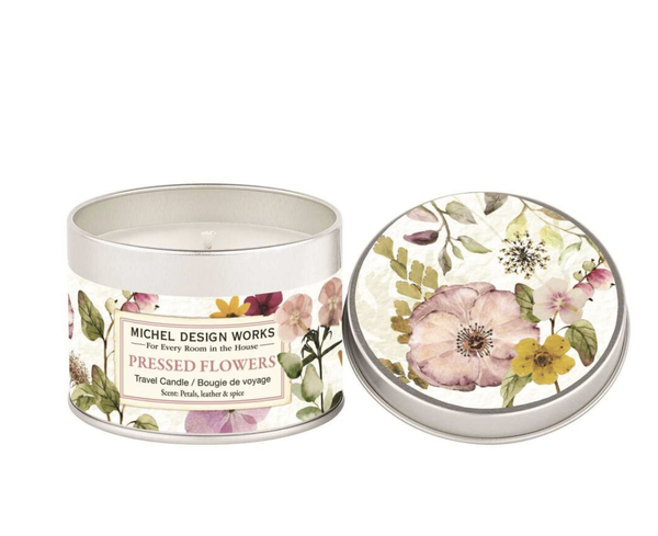 Michel Design Works Travel Candle - Pressed Flowers