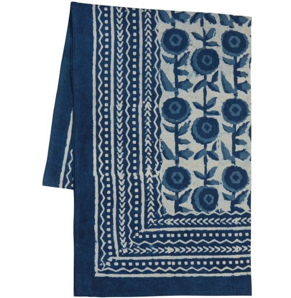 Danica Heirloom Block Print Table Cloth 60" x 84" - Gilia