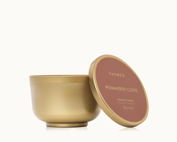 Thymes Pomander Clove Candle Tin 6.5oz