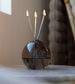 Everlasting Candle Neva Vase - Storm