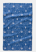 Geometry Kitchen Towel - Hanukkah Sameach