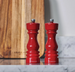 Cole & Mason London Salt & Pepper Mill Set - Red