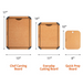 Full Circle Chop To It Wood Composite Cutting Boards