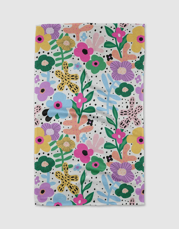 Geometry Kitchen Towel - Abstract Botanicals