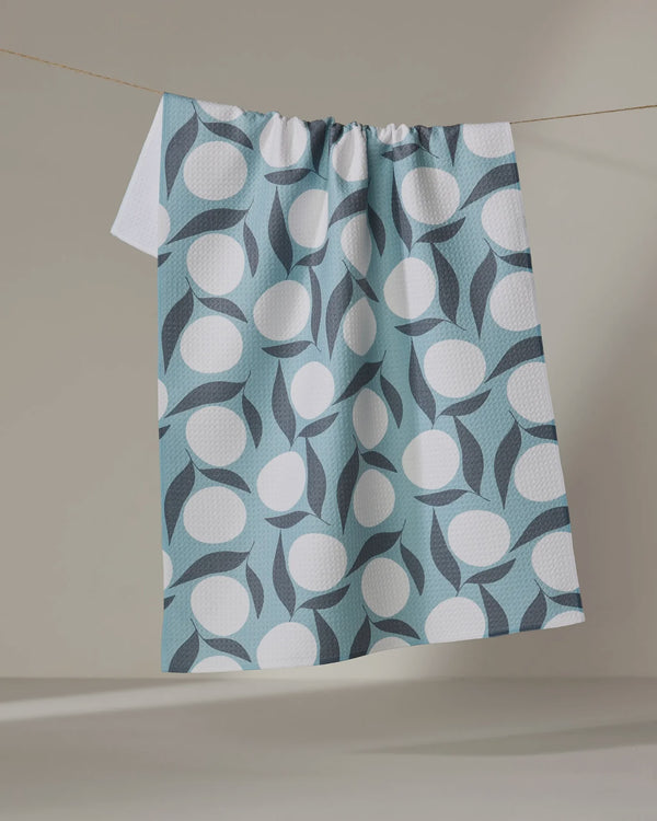 Geometry Kitchen Towel - Bouncing Blooms