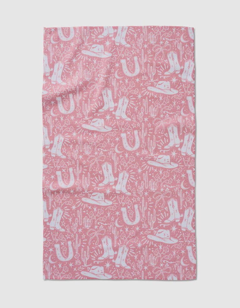 Geometry Kitchen Towel - Cowgirl Chic