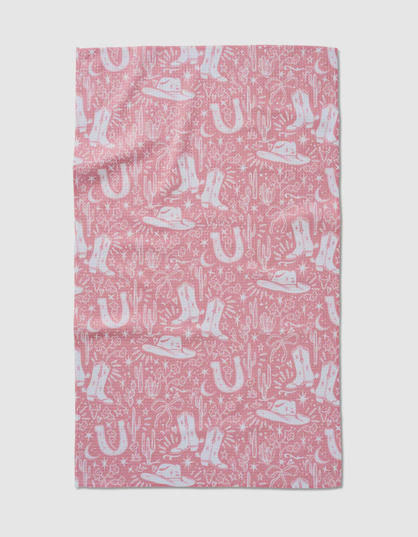 Geometry Kitchen Towel - Cowgirl Chic
