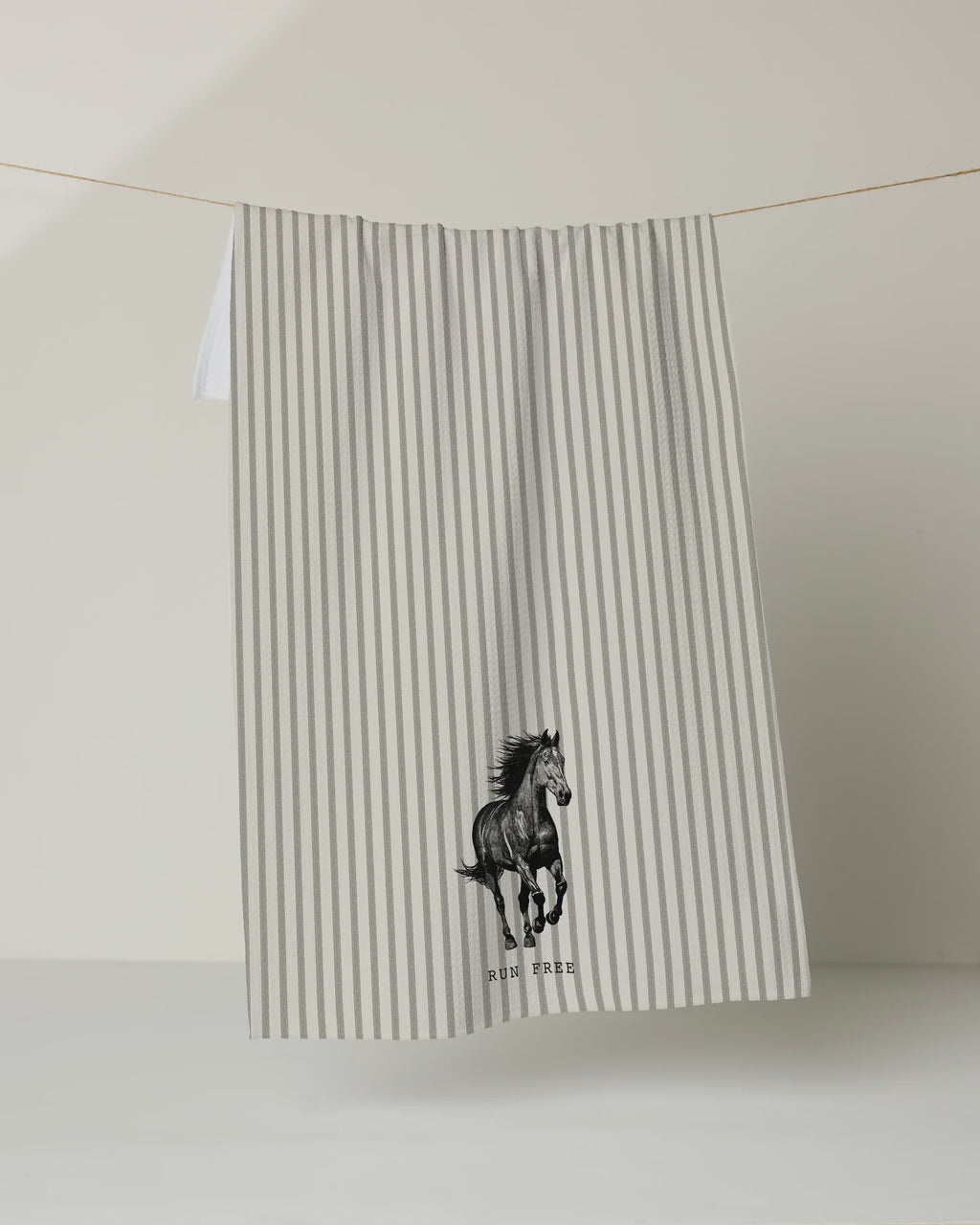 Geometry Kitchen Towel - Run Free