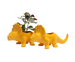 Triceratops Dino Planter - Assorted Colours