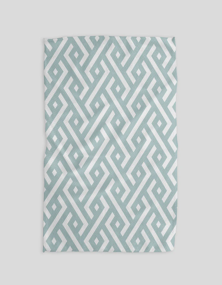 Geometry Kitchen Towel - Water Ways
