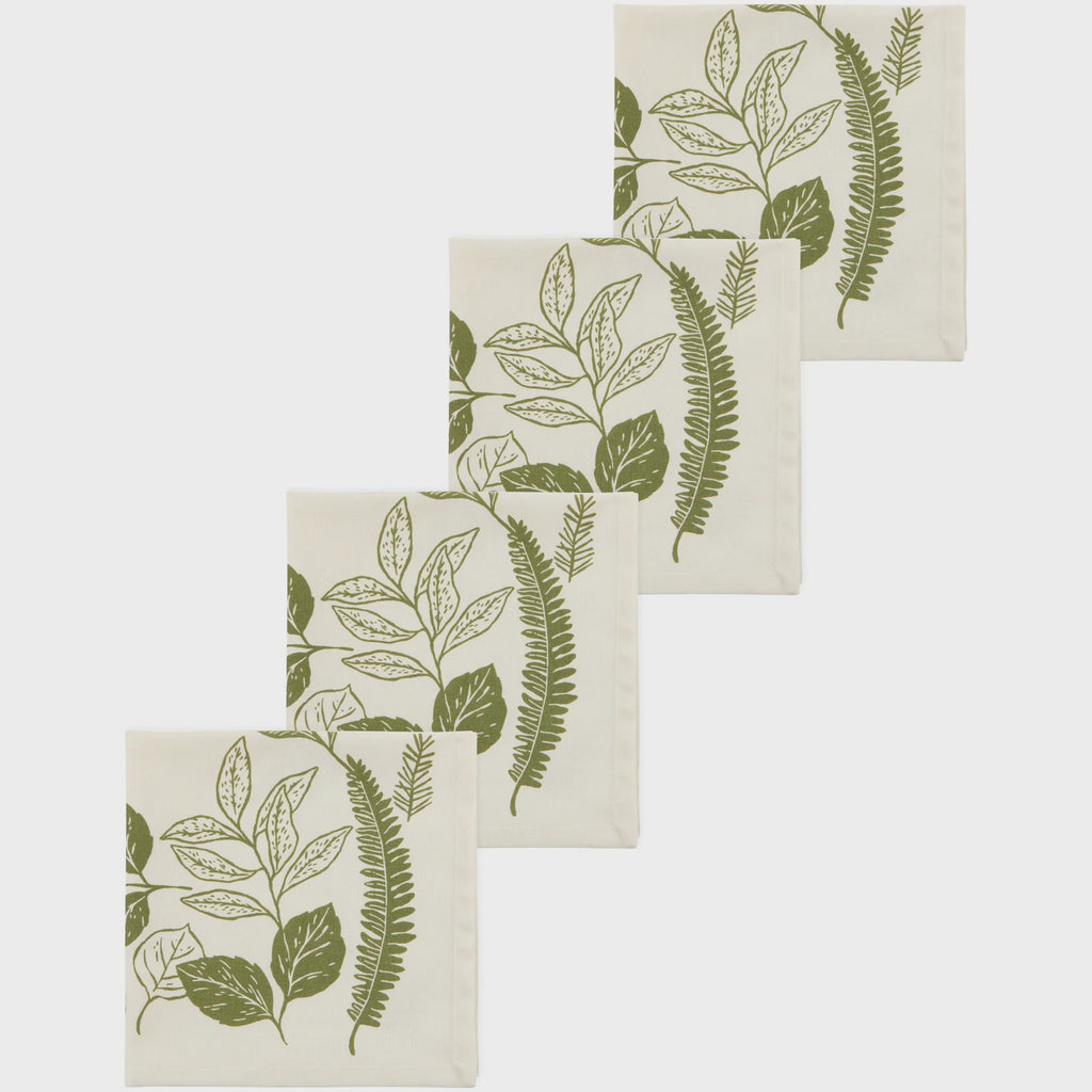 Fern & Frond Napkins Set of 4