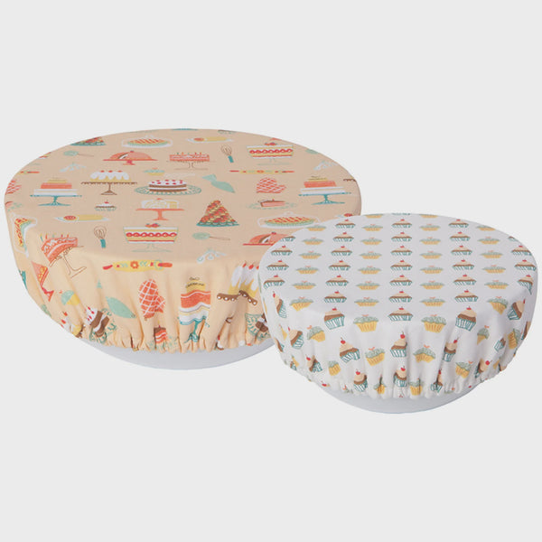 Save It Bowl Covers S/2 - Cake Walk