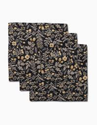 Geometry Dishcloths S/3 - Woodland Wildflowers