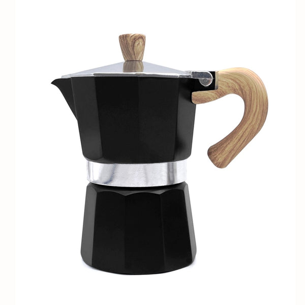 Espresso Maker - 3 Cup Black