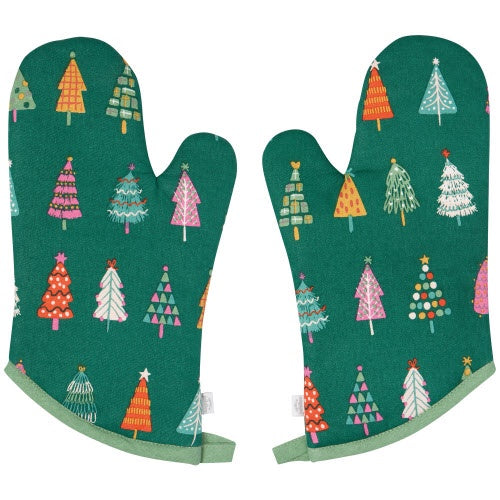 Glitzmas Oven Mitt - S/2