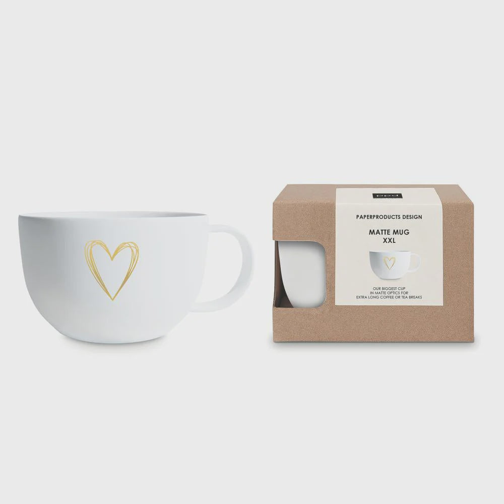 Pure Heart Gold XXL Boxed Mug