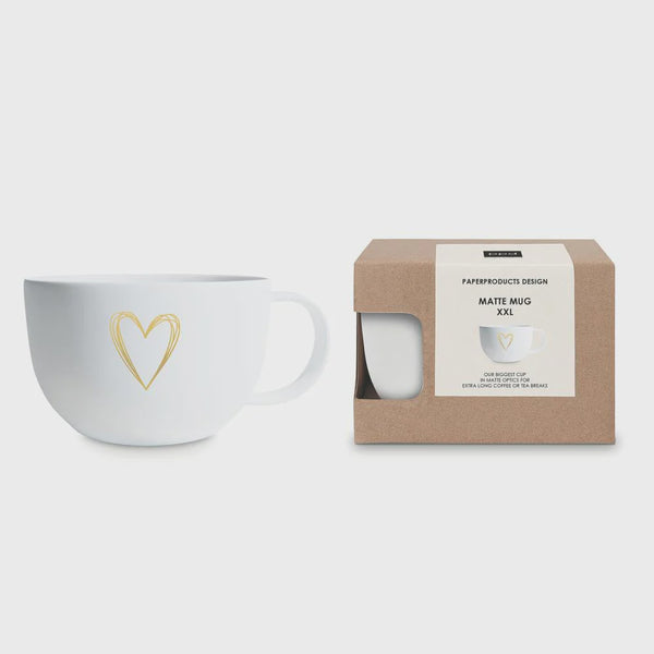 Pure Heart Gold XXL Boxed Mug