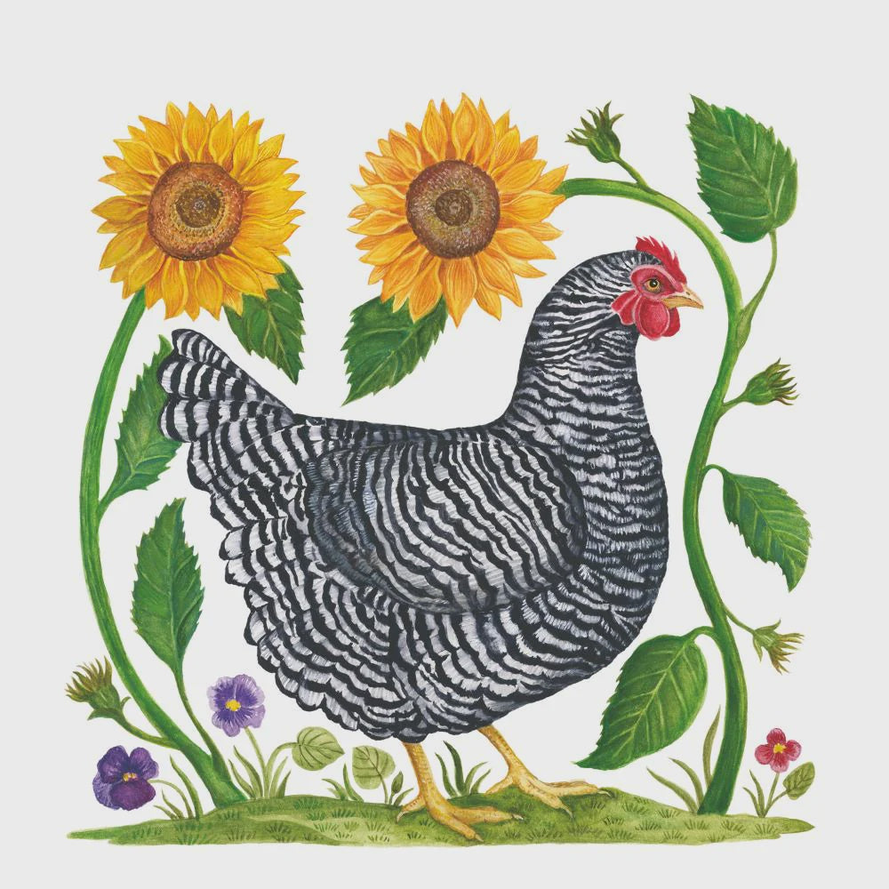 Heavenly Hen Cocktail Napkin