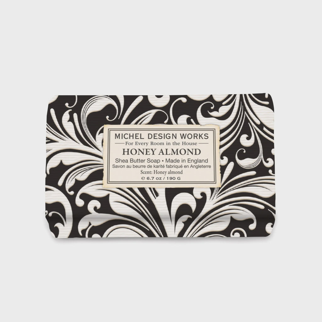 Honey Almond Medium Bath Soap Bar - Britannia Kitchen & Home