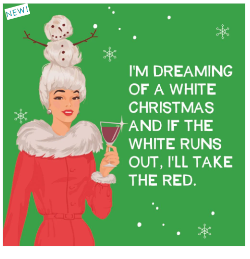 I'll Take The Red Cocktail Napkin
