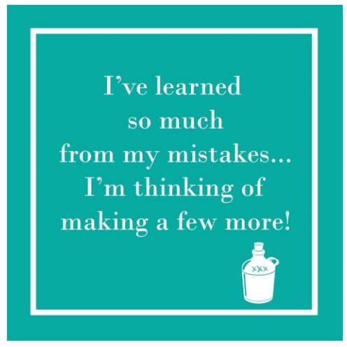 I've Learned So Much Cocktail Napkin