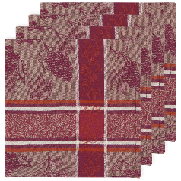 Now Designs Napkins S/4 - Jacquard Grapes