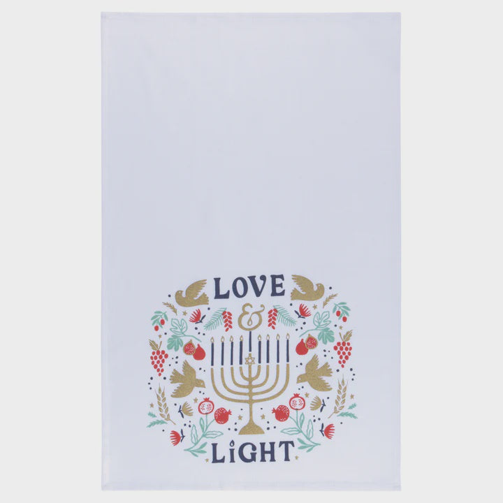 Love and Light Tea Towel