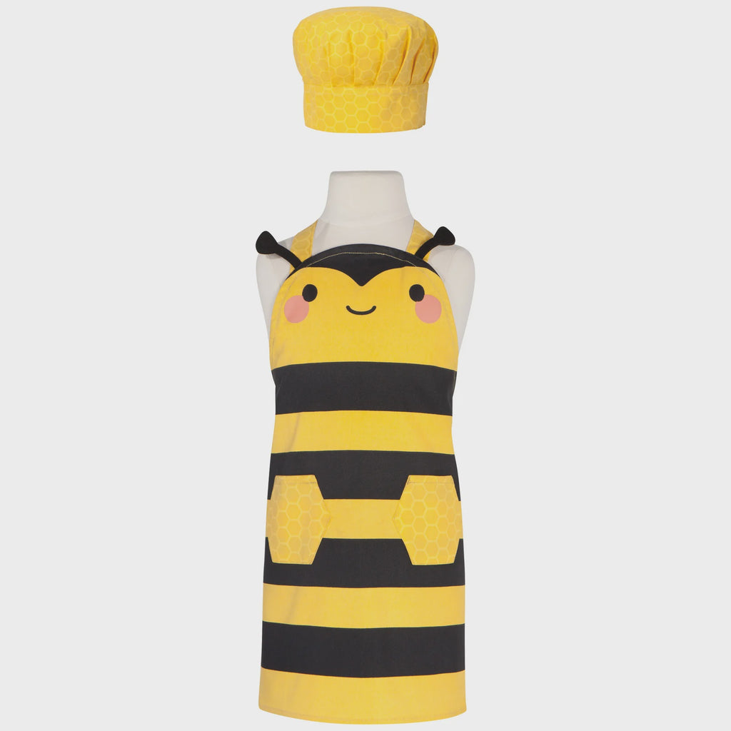 Bee Daydream Kids' Apron & Chef Hat Set