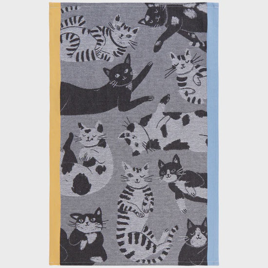 Danica Jubilee Jacquard Towel - Meow & Furever