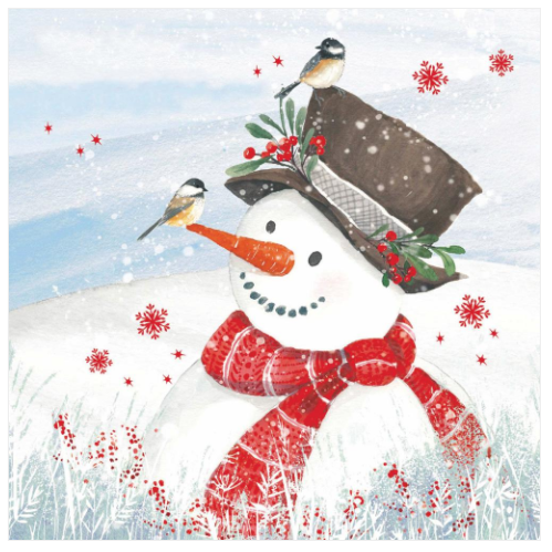 Olaf The Snowman Luncheon Napkin