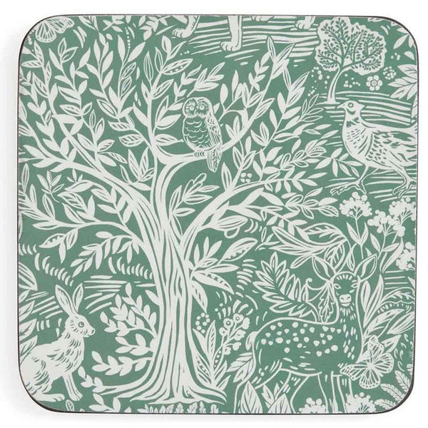 Pimpernel - Tapestry Sage Coaster S/6