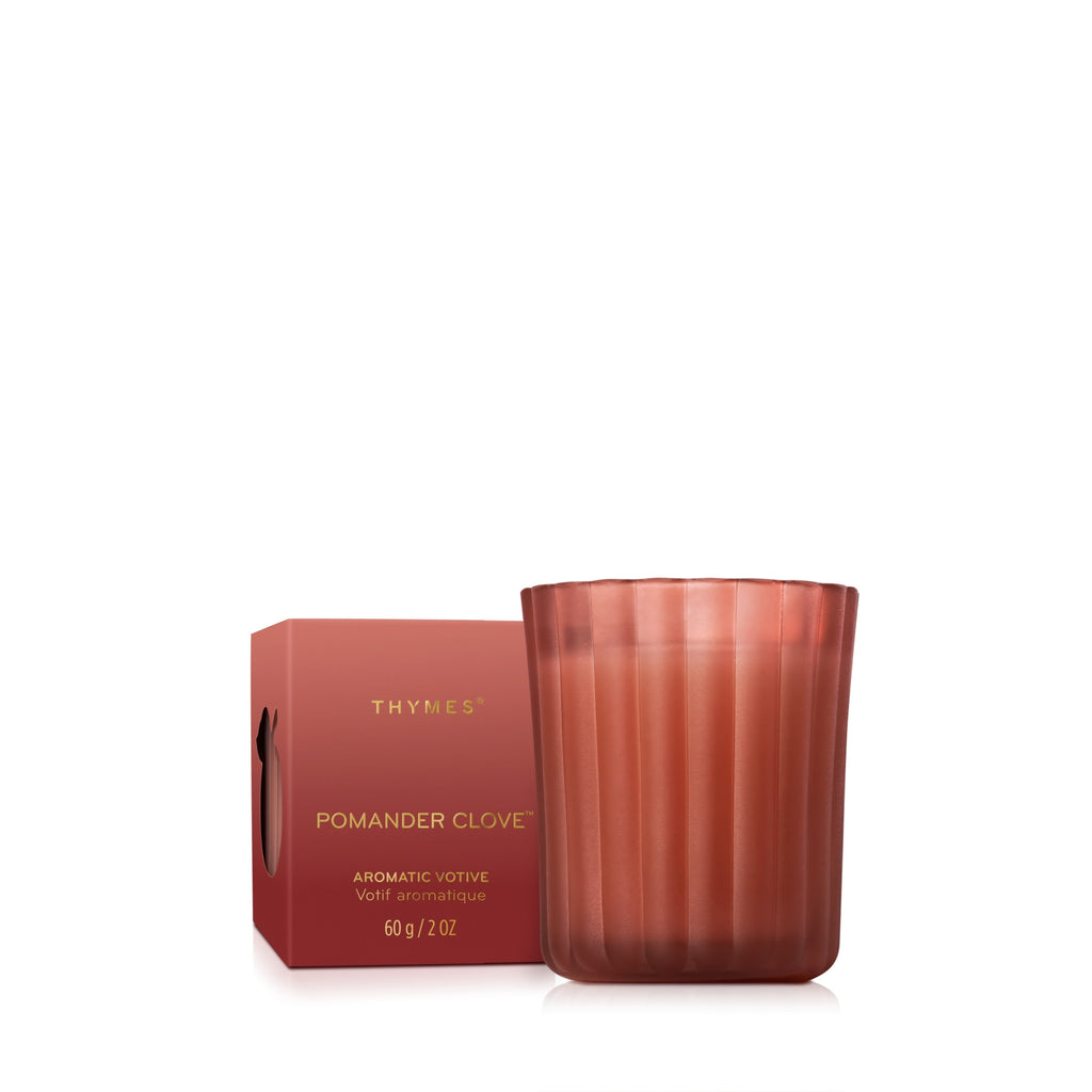 Thymes Pomander Clove Votive Candle