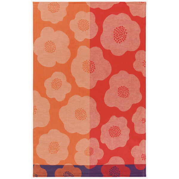 Danica Jubilee Jaquard Towel - Poppy