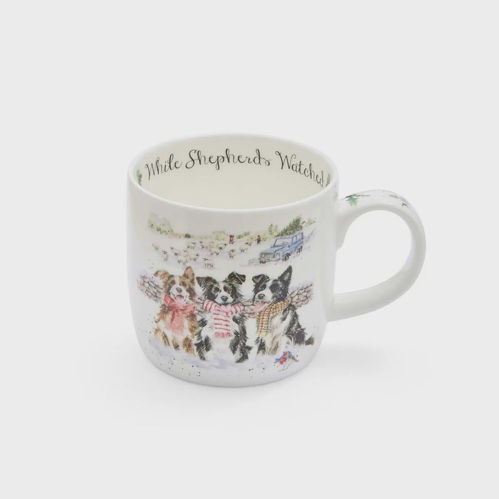 Wrendale 11oz Mug - While Shepherds Watch
