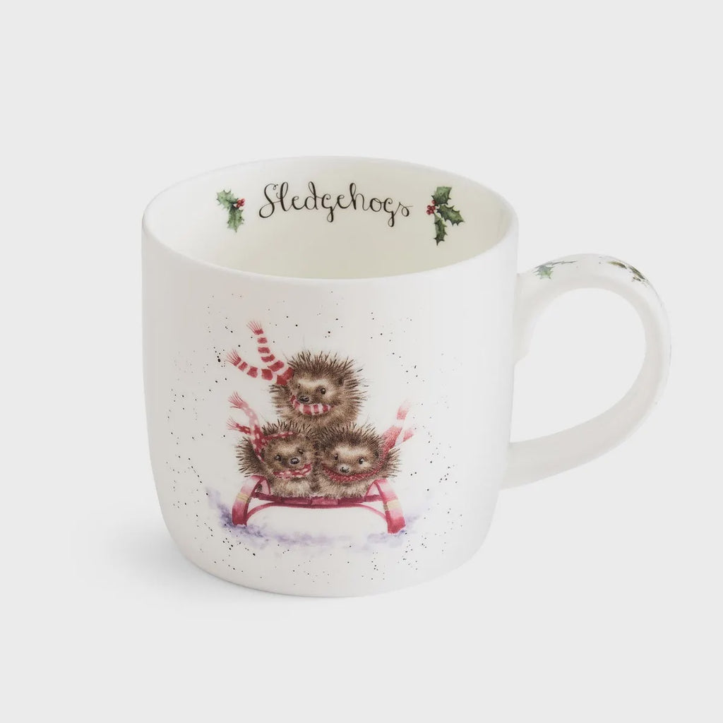 Wrendale 11oz Mug - Sledgehogs