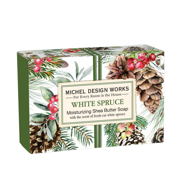 Michel Design Works 4.5oz Boxed Soap - White Spruce